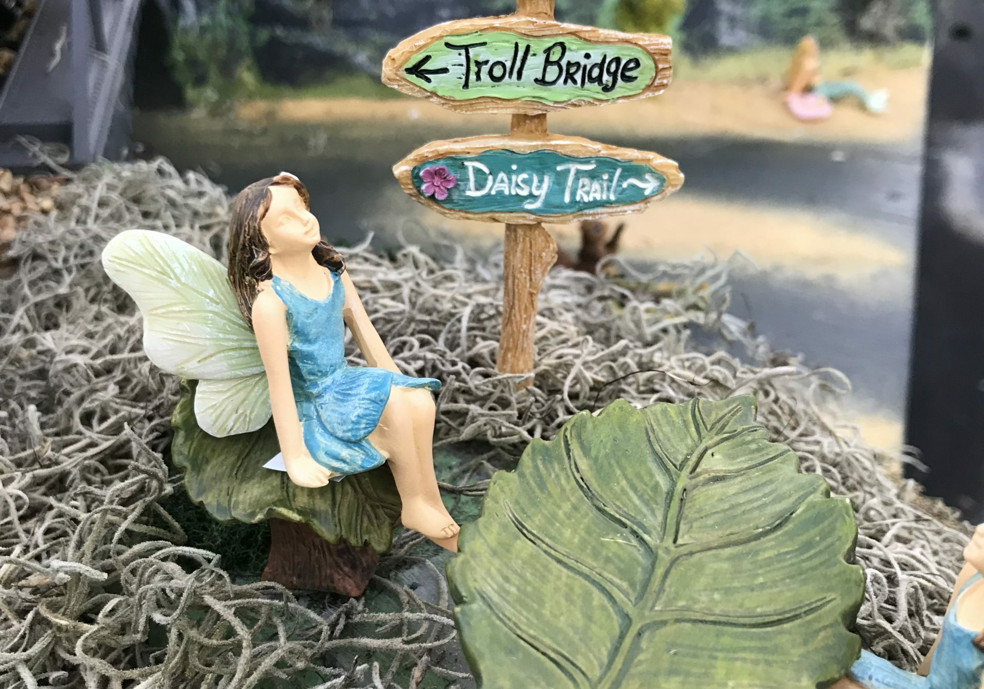 Fairy Garden signpost